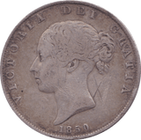 1850 HALFCROWN ( GF ) - Halfcrown - Cambridgeshire Coins