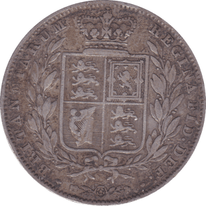 1850 HALFCROWN ( GF ) - Halfcrown - Cambridgeshire Coins