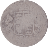 1850 HALFCROWN ( POOR ) - Halfcrown - Cambridgeshire Coins