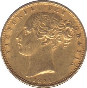 1851 GOLD SOVEREIGN ( GVF ) REF 1 - Sovereign - Cambridgeshire Coins