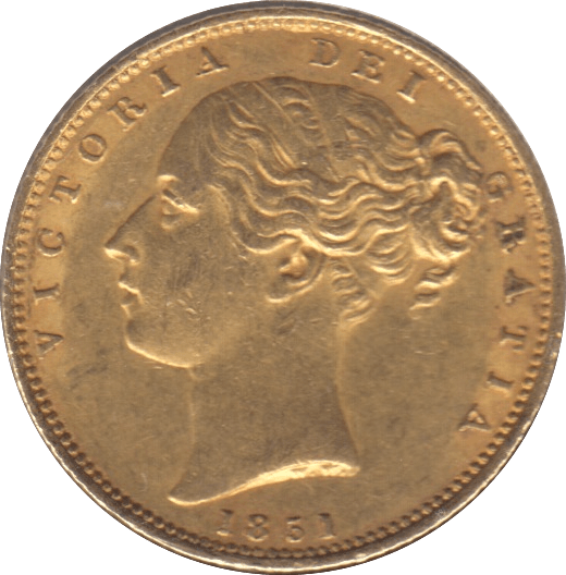 1851 GOLD SOVEREIGN ( GVF ) REF 1 - Sovereign - Cambridgeshire Coins