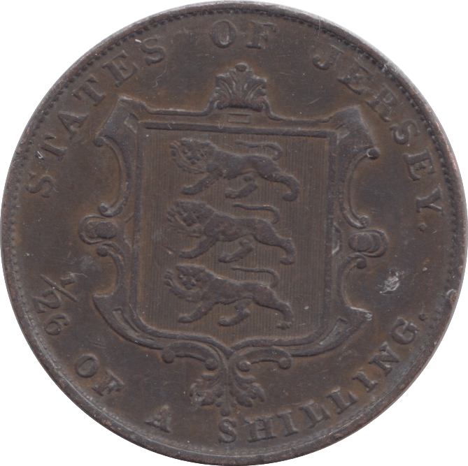 1851 HALFPENNY JERSEY - WORLD COIN - Cambridgeshire Coins