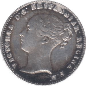1851 MAUNDY THREEPENCE ( AUNC ) - Maundy Coins - Cambridgeshire Coins