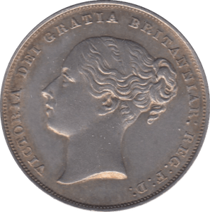 1851 SHILLING ( AUNC ) - Shilling - Cambridgeshire Coins