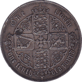 1852 FLORIN ( EF ) - Florin - Cambridgeshire Coins