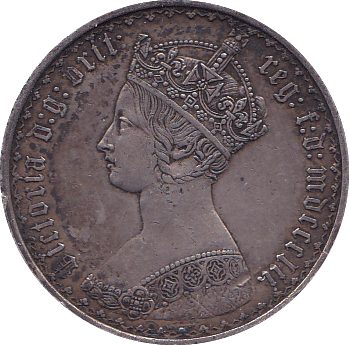 1852 FLORIN ( EF ) - Florin - Cambridgeshire Coins