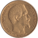 1852 GOLD 20 FRANCS FRANCE ( A ) - Gold World Coins - Cambridgeshire Coins