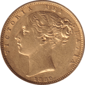 1852 GOLD HALF SOVEREIGN ( GVF ) - Half Sovereign - Cambridgeshire Coins