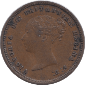 1852 HALF FARTHING ( GVF ) - Half Farthing - Cambridgeshire Coins