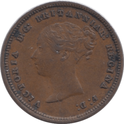 1852 HALF FARTHING ( GVF ) - Half Farthing - Cambridgeshire Coins