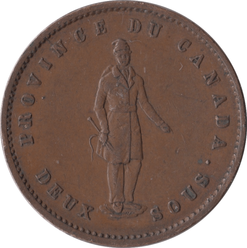 1852 PENNY BANK TOKEN CANADA - WORLD COINS - Cambridgeshire Coins