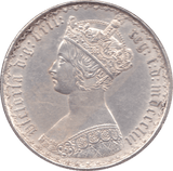 1853 FLORIN ( AUNC ) - Florin - Cambridgeshire Coins