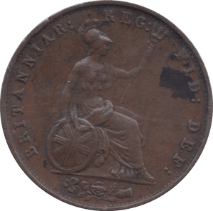 1853 HALFPENNY ( EF ) 4 - Halfpenny - Cambridgeshire Coins