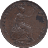1853 HALFPENNY ( EF ) 4 - Halfpenny - Cambridgeshire Coins