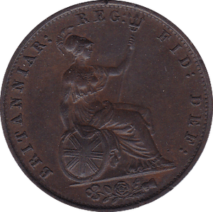 1853 HALFPENNY ( EF ) B - Halfpenny - Cambridgeshire Coins
