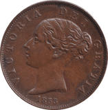 1853 HALFPENNY ( EF ) - Halfpenny - Cambridgeshire Coins
