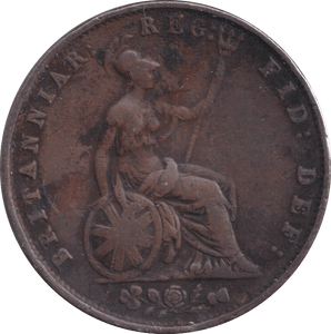 1853 HALFPENNY ( FINE ) - Halfpenny - Cambridgeshire Coins