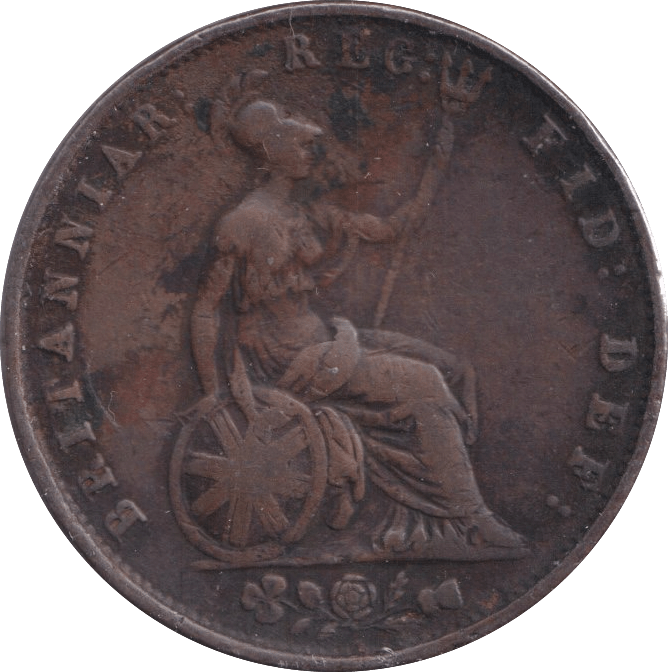 1853 HALFPENNY ( FINE ) - Halfpenny - Cambridgeshire Coins