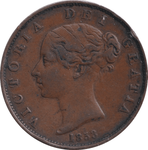 1853 HALFPENNY ( GF ) - Halfpenny - Cambridgeshire Coins
