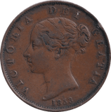 1853 HALFPENNY ( GF ) - Halfpenny - Cambridgeshire Coins
