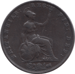 1853 HALFPENNY ( VF ) - Halfpenny - Cambridgeshire Coins