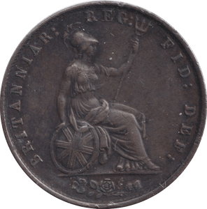 1853 HALFPENNY ( VF ) - Halfpenny - Cambridgeshire Coins