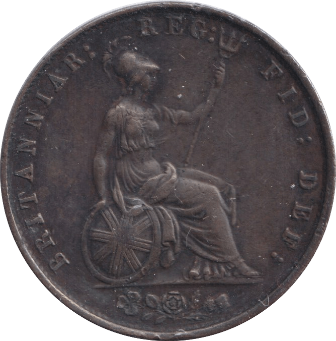 1853 HALFPENNY ( VF ) - Halfpenny - Cambridgeshire Coins