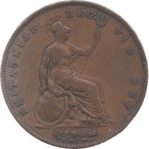 1853 PENNY ( EF ) - Halfpenny - Cambridgeshire Coins