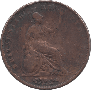 1853 PENNY ( FAIR ) 7 - Penny - Cambridgeshire Coins