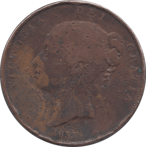 1853 PENNY ( FAIR ) 7 - Penny - Cambridgeshire Coins