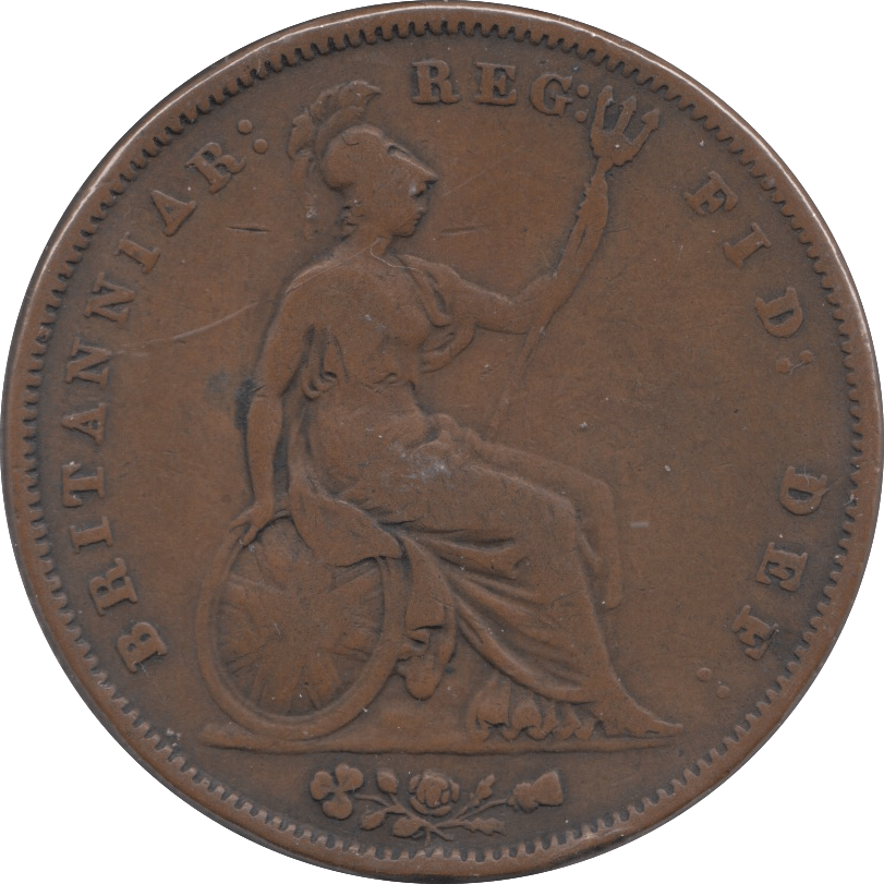 1853 PENNY ( FINE ) - Penny - Cambridgeshire Coins