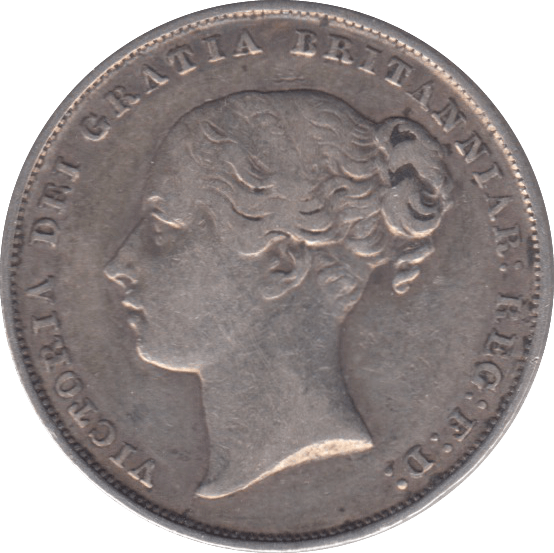 1853 SHILLING ( GF ) 13 - Shilling - Cambridgeshire Coins