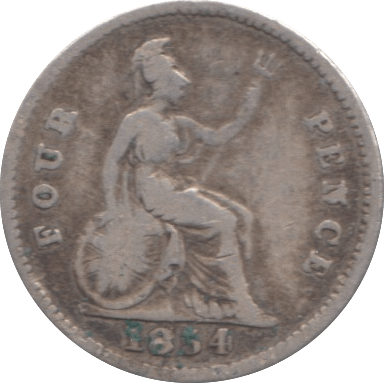 1854 FOURPENCE ( NF ) - Fourpence - Cambridgeshire Coins