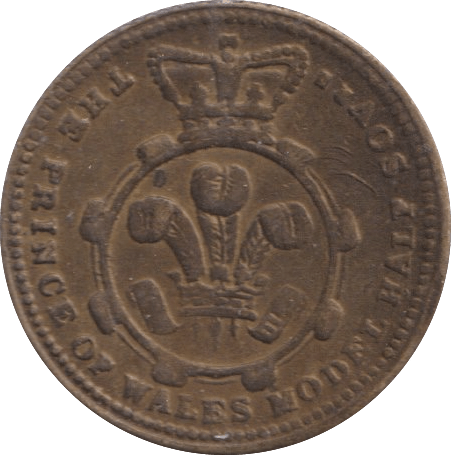 1854 GAMING TOKEN - WORLD COINS - Cambridgeshire Coins