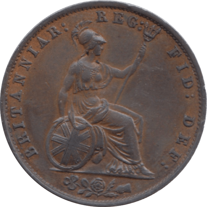 1854 HALFPENNY ( AUNC ) 23 - Halfpenny - Cambridgeshire Coins