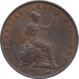 1854 HALFPENNY ( AUNC ) 23 - Halfpenny - Cambridgeshire Coins
