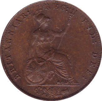 1854 HALFPENNY ( EF ) - Halfpenny - Cambridgeshire Coins