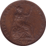 1854 HALFPENNY ( EF ) - Halfpenny - Cambridgeshire Coins