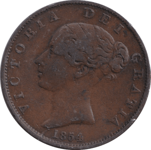 1854 HALFPENNY ( GF ) - Halfpenny - Cambridgeshire Coins