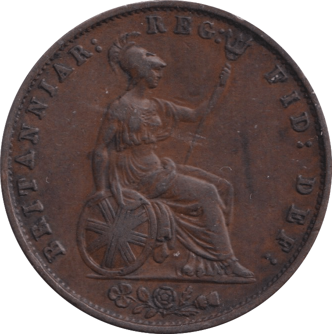1854 HALFPENNY ( GVF ) - Halfpenny - Cambridgeshire Coins