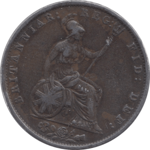 1854 HALFPENNY ( GVF ) - Halfpenny - Cambridgeshire Coins