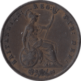 1854 HALFPENNY ( GVF ) - Halfpenny - Cambridgeshire Coins