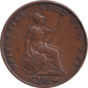 1854 HALFPENNY ( VF ) - Halfpenny - Cambridgeshire Coins