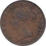 1854 HALFPENNY ( VF ) - Halfpenny - Cambridgeshire Coins