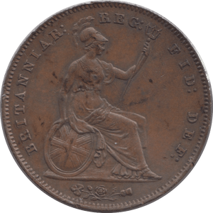 1854 PENNY ( AUNC ) - Penny - Cambridgeshire Coins