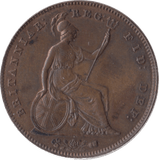 1854 PENNY ( AUNC ) - Penny - Cambridgeshire Coins