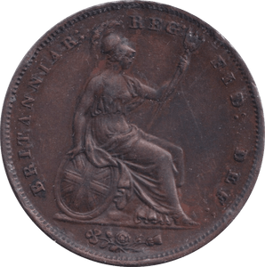 1854 PENNY ( EF ) - Penny - Cambridgeshire Coins