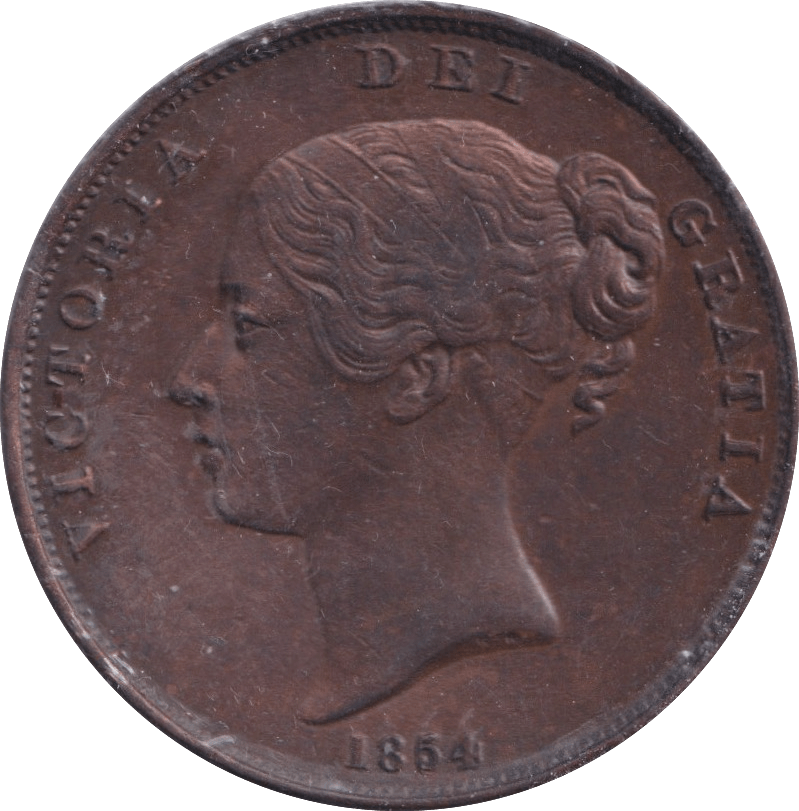 1854 PENNY ( EF ) - Penny - Cambridgeshire Coins