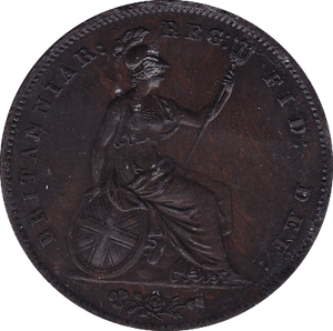 1854 PENNY ( EF ) - Penny - Cambridgeshire Coins