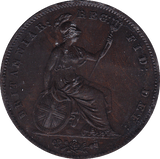 1854 PENNY ( EF ) - Penny - Cambridgeshire Coins